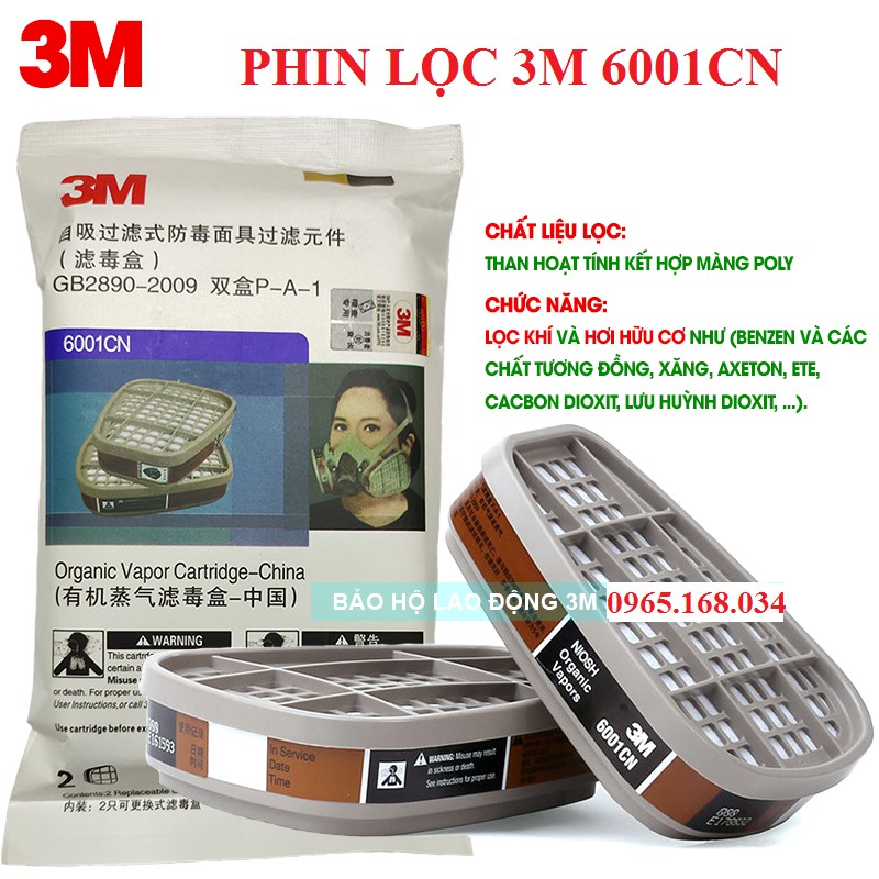 [1 CẶP] Phin lọc 3M 6001CN+ Phin lọc 3M 6001+ Phin lọc 3M 6003+ Phin lọc 3M 6004+ Phin lọc 3M 6006