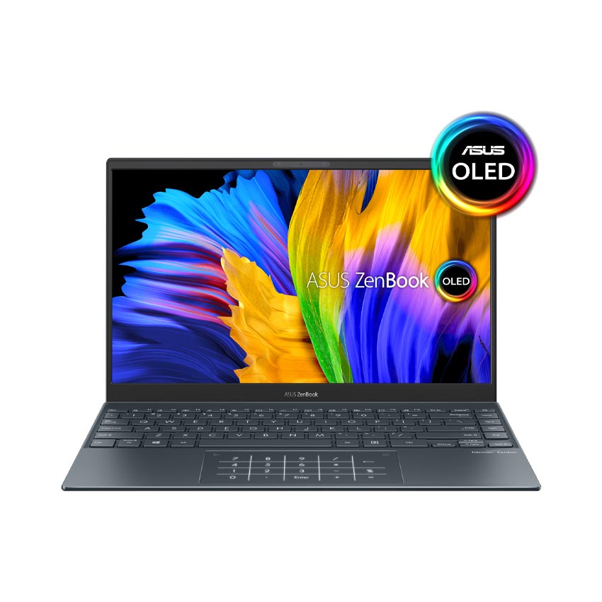 Laptop Asus ZenBook UX325EA-KG656W (i5 1135G7/8GB RAM/512GB SSD/13.3 Oled/Win11/Cáp/Túi/Xám)