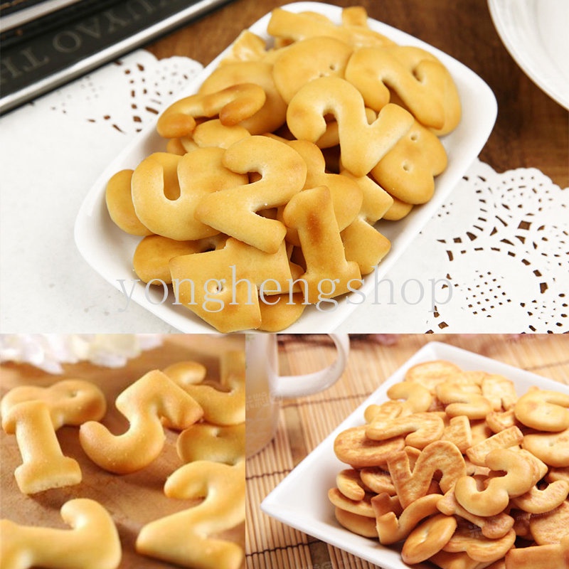 Bộ 9 Khuôn Cắt Bánh Quy Hình Số 3D Bằng Thép Không Gỉ