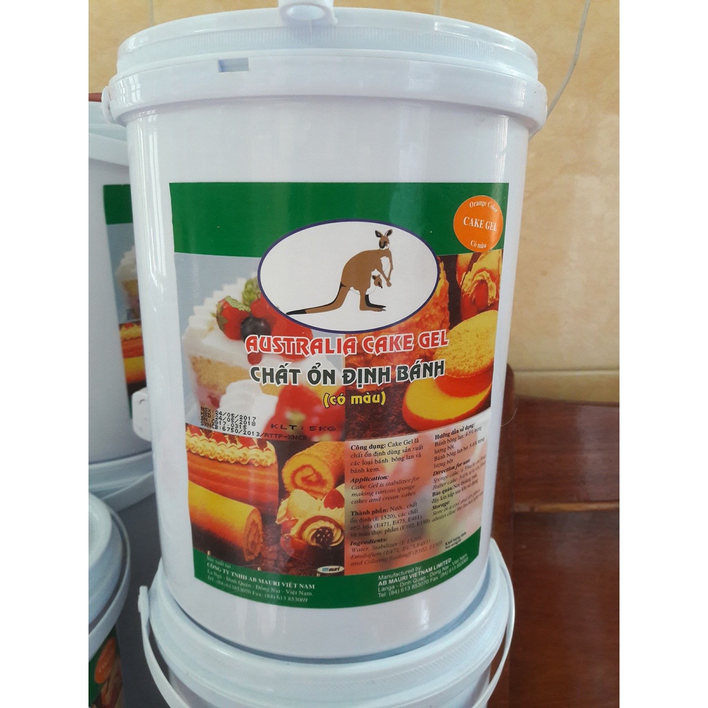 Chất ổn định bánh ÚC (Xô 5Kg, có chiết lẻ)
