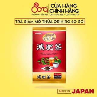 Trà giảm mỡ bụng thảo dược Genpi Orihiro 60 gói Nhật Bản