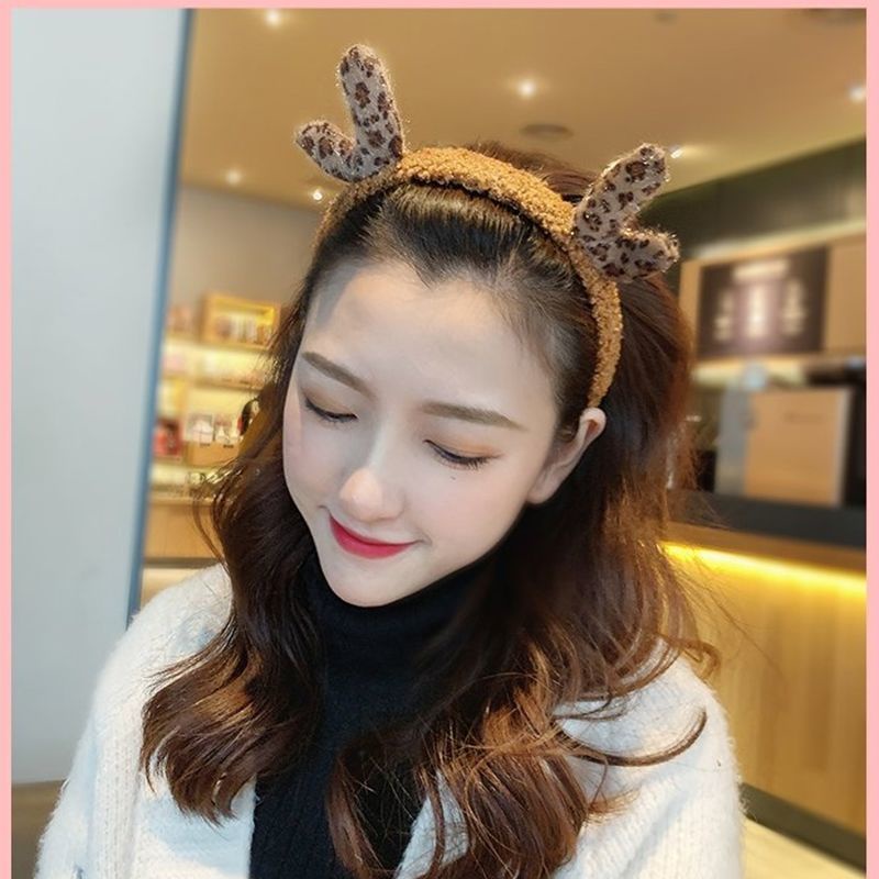 Bờm cài tóc - Băng đô dễ thương cho bạn gái hình sừng hươu tuần lộc, bờm cài tóc sừng hươu
