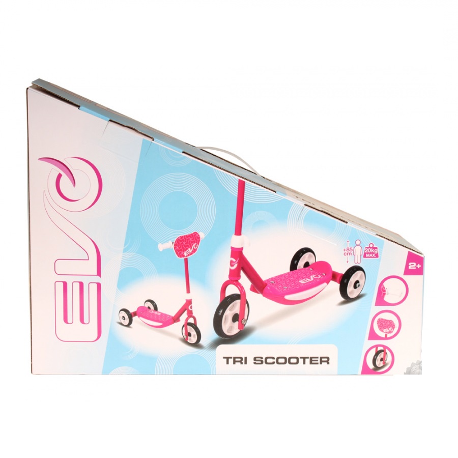 Đồ chơi tiNiToy xe trượt scooter 3 bánh màu hồng Evo 54*24.5*67cm 1437622