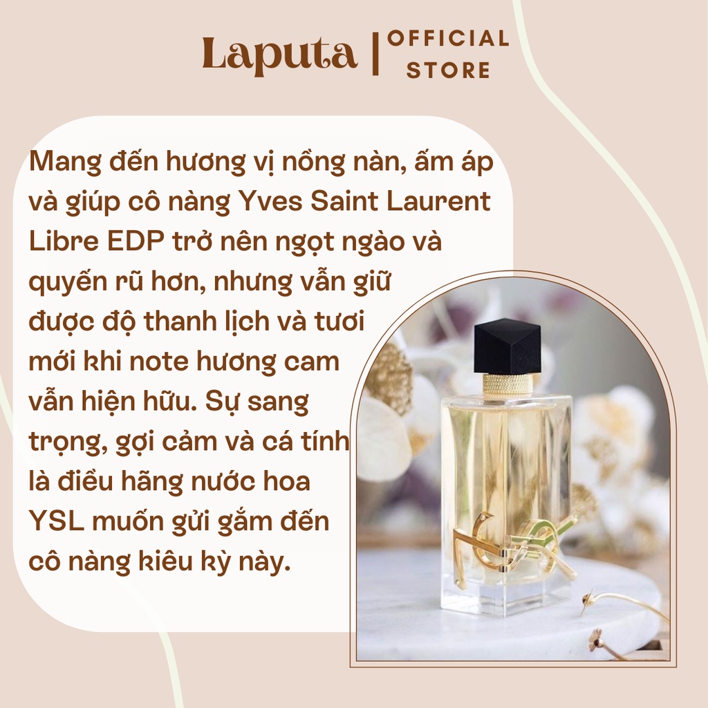 Nước Hoa Nữ Libre EDP - Mùi hương Rose BLACKPINK, Mẫu thử 2ml, 5ml, 10ml