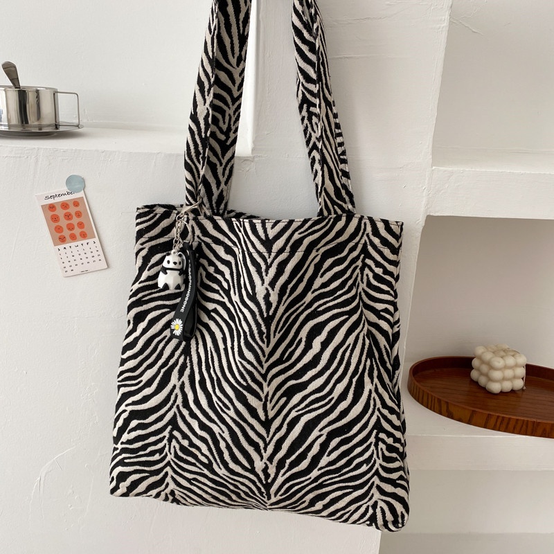 Túi Xách Canvas Sức Chứa Lớn Thời Trang Cho Nữ