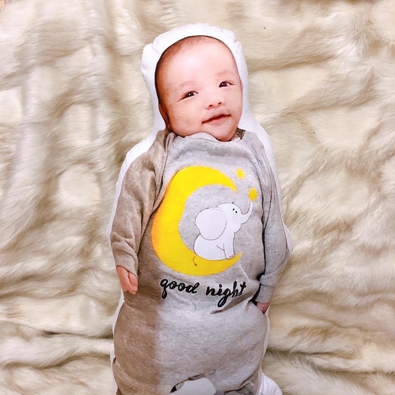 Gối tạo hình người theo yêu cầu size 50cm