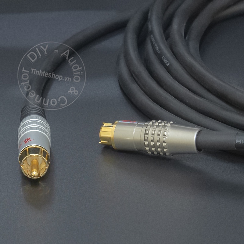 Dây S-video sang AV DIY 0.5 đến 10 mét - RCA to Svideo cable
