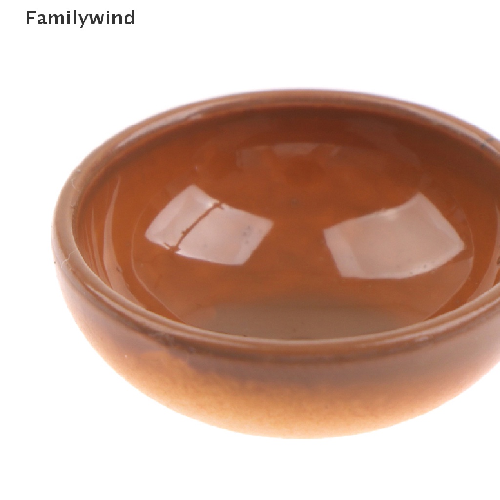 Set 10 Chén Dĩa Tỉ Lệ 1 / 12 Dùng Trang Trí Nhà Búp Bê