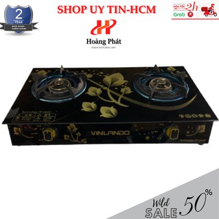Bếp gas đôi mặt kính dương cao cấp
