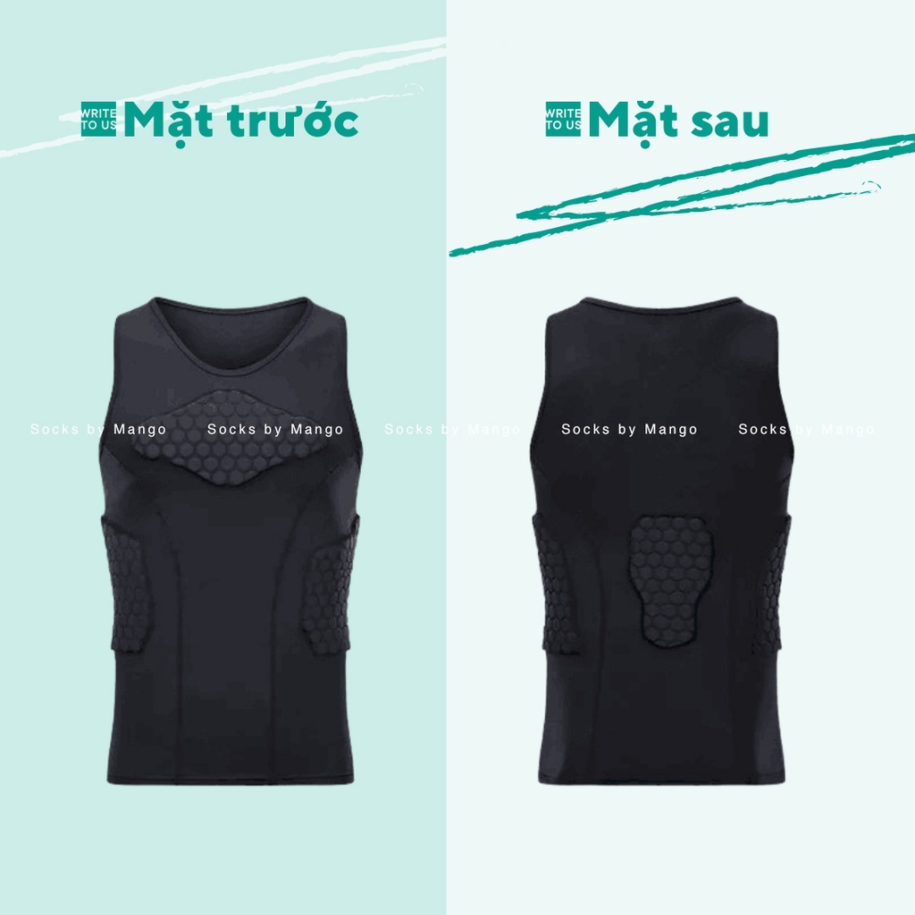Áo combat đệm ba lỗ