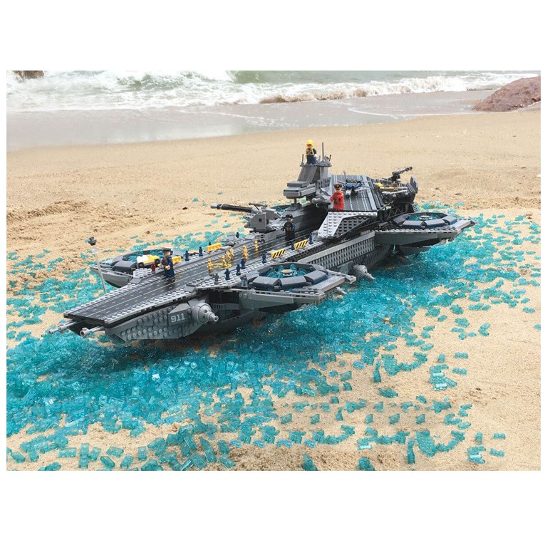 Lego Lắp Ráp Xếp Hình Hàng Không Mẫu Hạm Vũ Trụ Đội Quân Liên Minh Công Lý 3069 Khối LEPIN07043