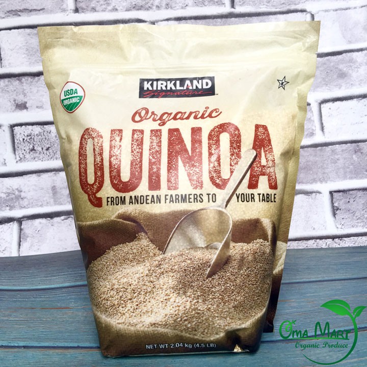 Quinoa Organic Kirkland 100gr túi zip ( Hạt diêm mạch hữu cơ Kirland)