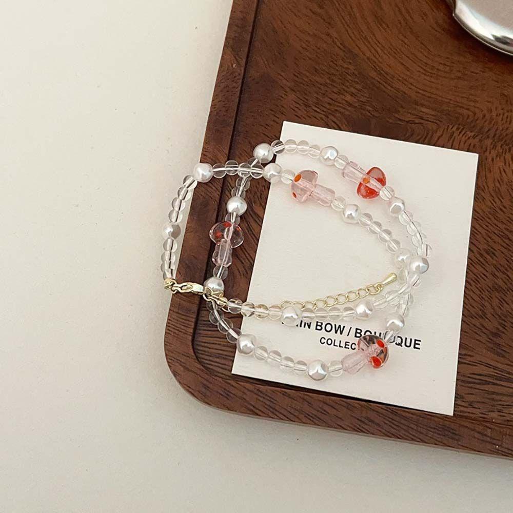 Vòng Cổ Choker Mặt Hình Nấm Phong Cách Hàn Quốc Thanh Lịch Cho Nữ