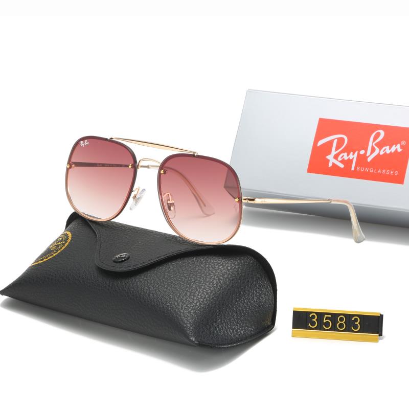 Ray-Ban_ chính hãng Kính râm 2021 Thời trang Hàn Quốc mới Kính râm nam nữ một mảnh Cặp đôi hợp thời trang Du lịch ngoài trời Kính râm lái xes