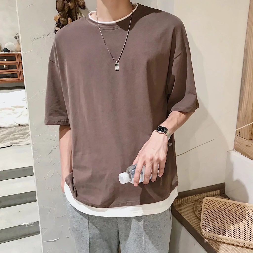 Áo thun nam tay ngắn nhiều màu thời trang