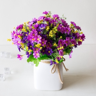 Hoa Giả 🌺 Hoa Cúc Cánh Én, Hoa Lụa Cúc Kê