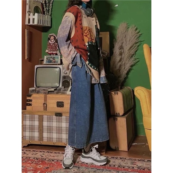 Áo gile len họa tiết bigsize ORDER