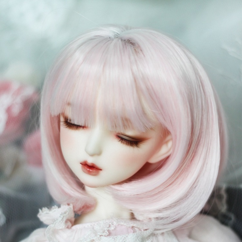 Tóc Giả Ngắn 60cm Cho Búp Bê Tỉ Lệ 1 / 3