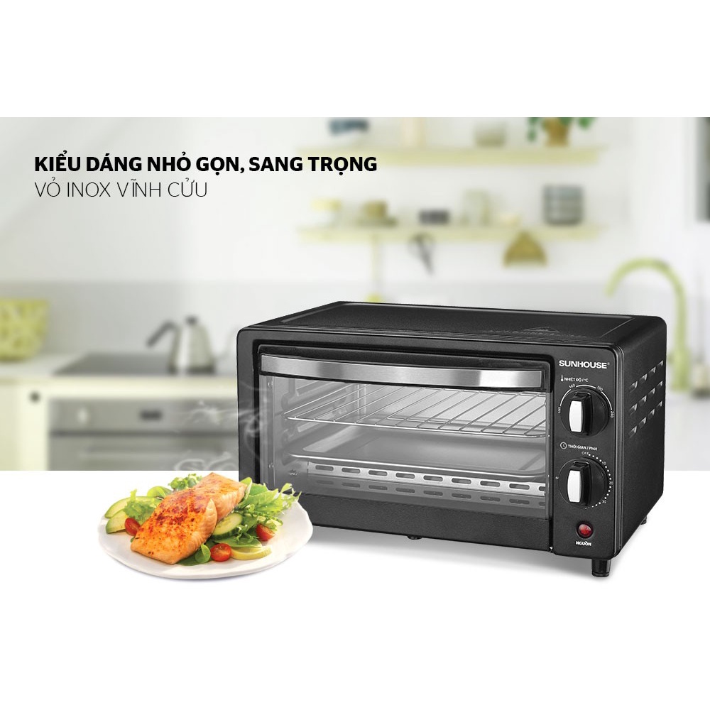 LÒ NƯỚNG 10L SUNHOUSE SHD4207LB