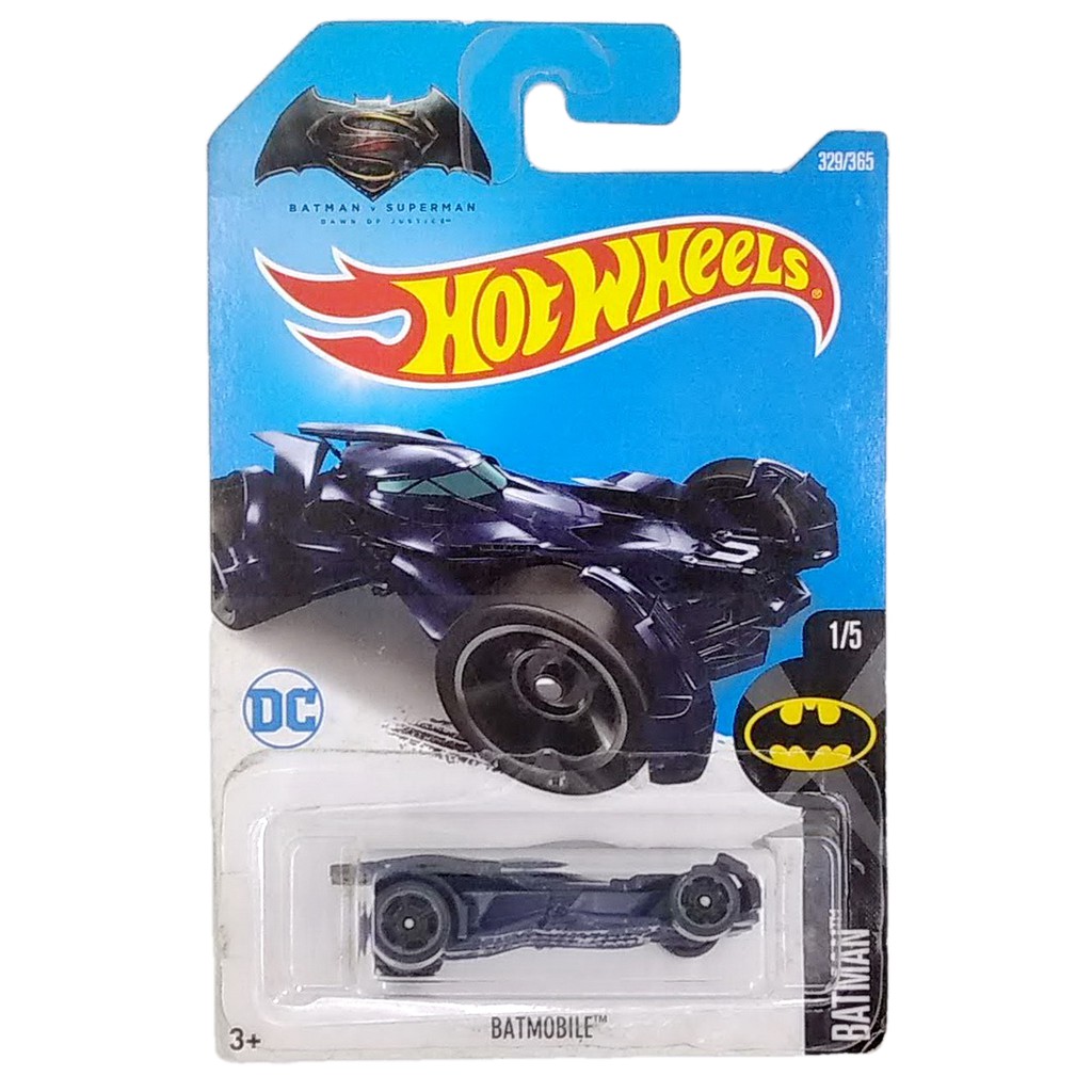 Hot Wheels Mô Hình Đồ Chơi Xe Hơi Batman Batmobile 329 / 365