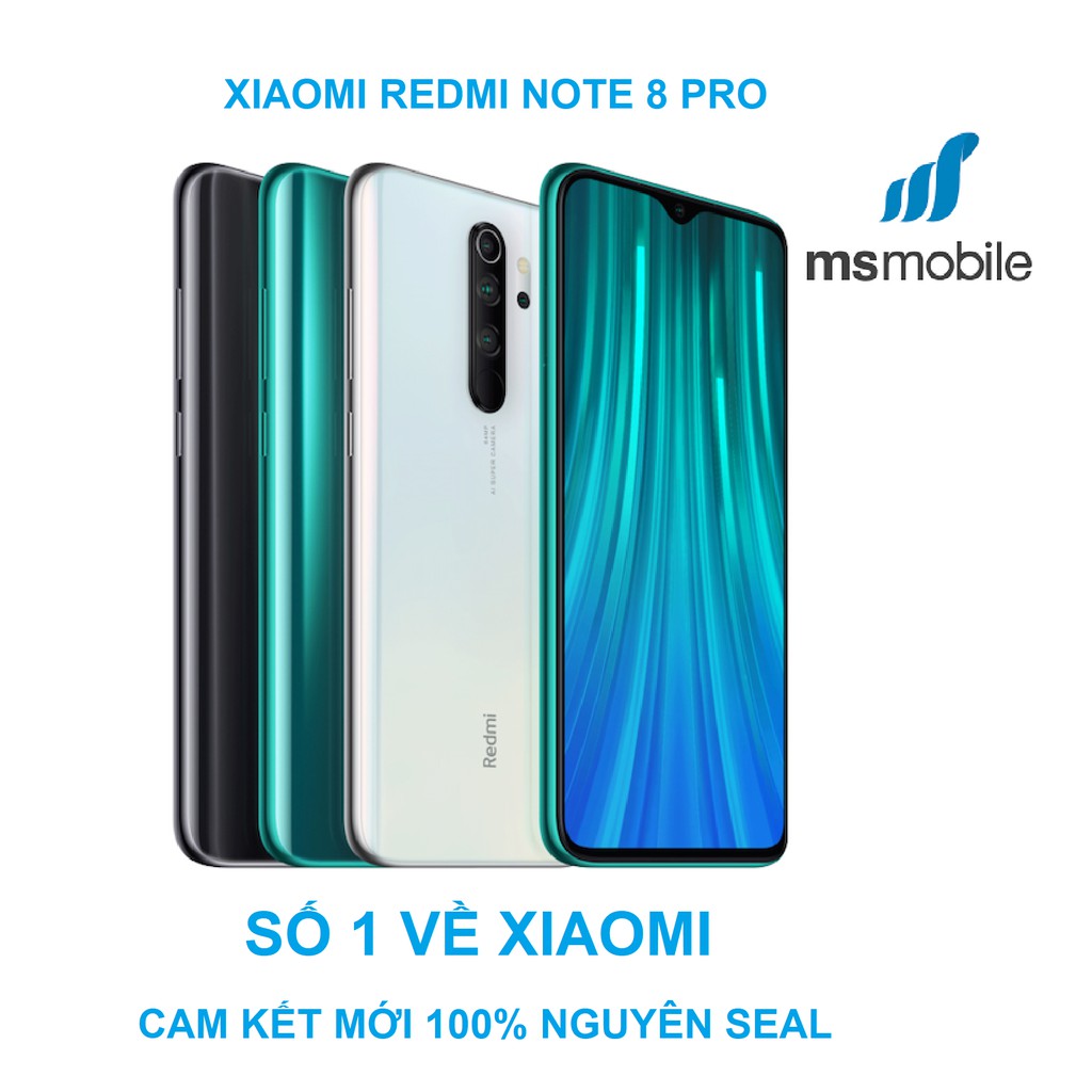 Điện thoại Xiaomi Redmi Note 8 Pro - nhập khẩu