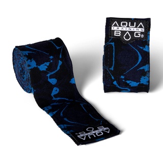 Băng quấn tay Boxing Aqua 4m5 - Solid Black