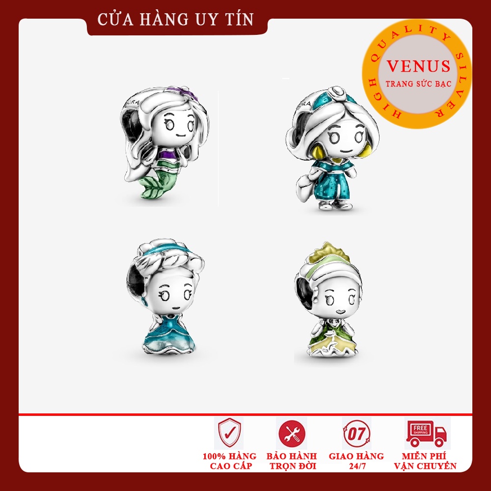 [Charm bạc 925 cao cấp] Bộ sưu tập công chúa- Mã sản phẩm VENUSPRC