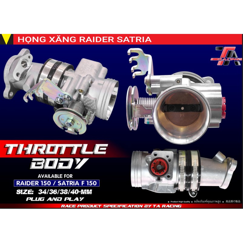 HỌNG XĂNG FI RAIDER SATRIA TA RACING