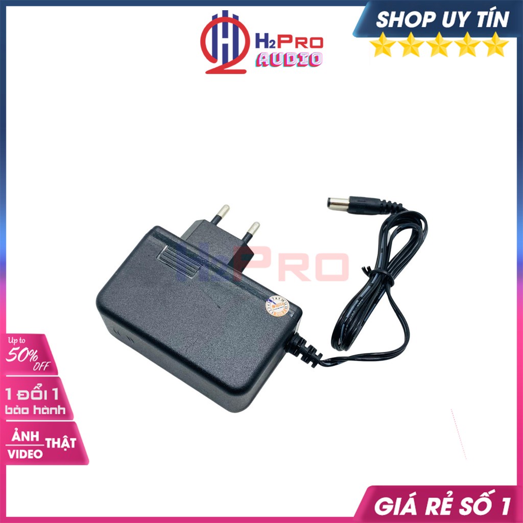 Củ Nguồn 12V 2A, Củ Sạc 12V 2A Chân To 5.5Mm Sony Cao Cấp Cho Camera, Modem Wifi, Tv Box-H2Pro Audio