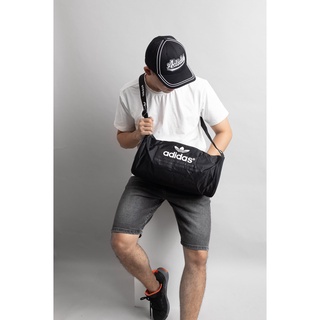 Túi trống nam nữ unsex tập gym chơi thể thao in hình logo a.didas nhỏ gọn chống nước tốt