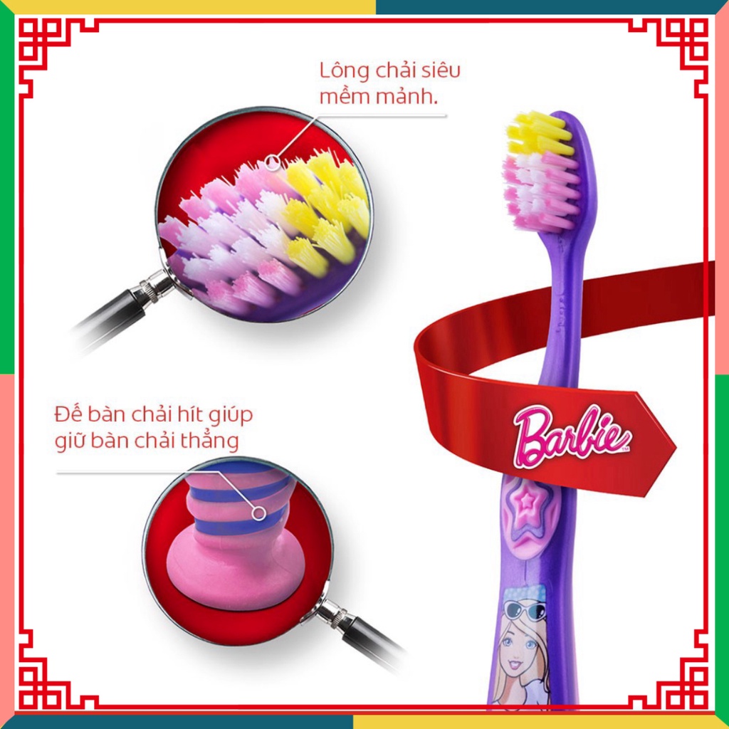 Bàn chải Colgate Barbie cho trẻ em
