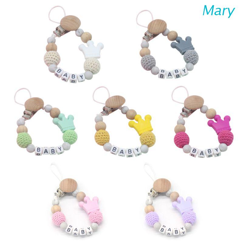 Dây giữ ti giả chống rơi chất liệu silicon an toàn cho bé