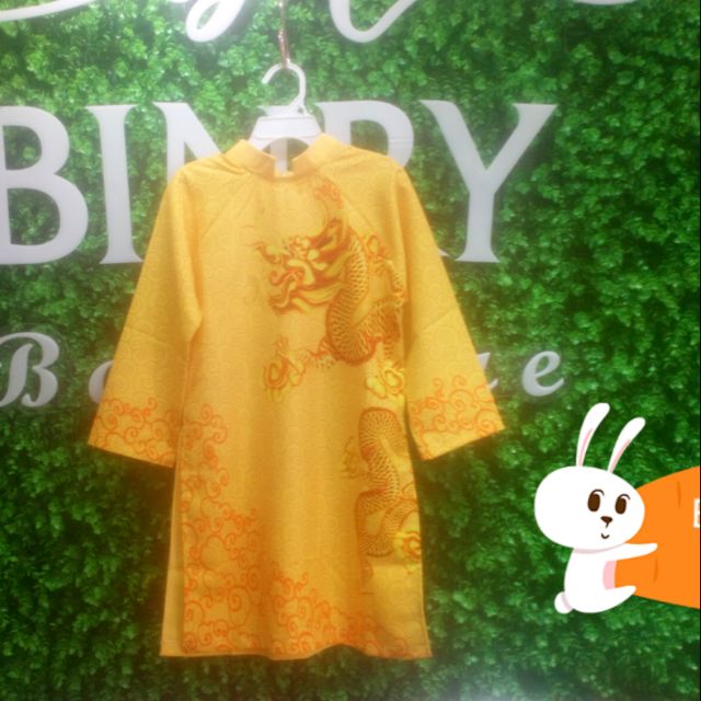 Áo dài cách tân bé cho trai