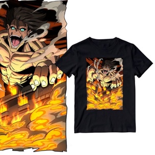 [ SIÊU RẺ] Áo thun Attack on Titan Anime Eren Attack Titan Nam Nữ Cực HOT
