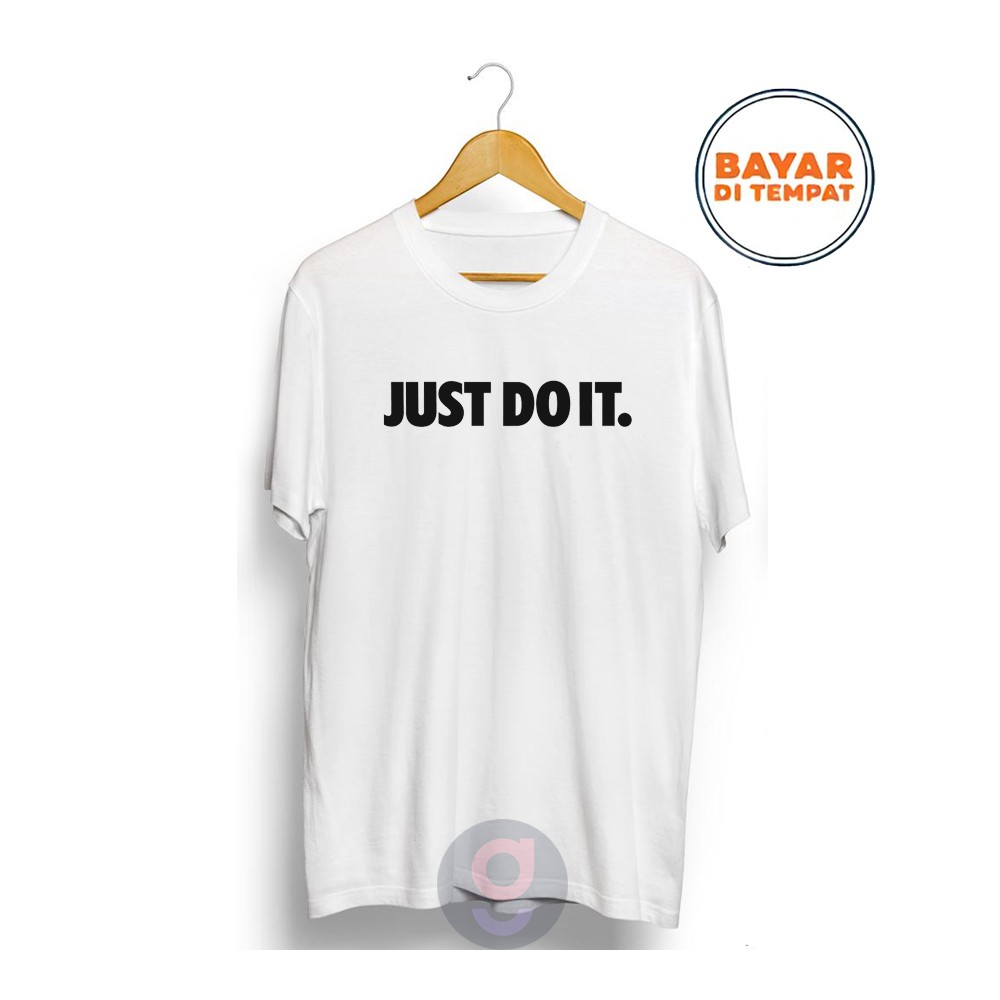 Áo Thun Cotton In Logo Just Doit Concept 30 's