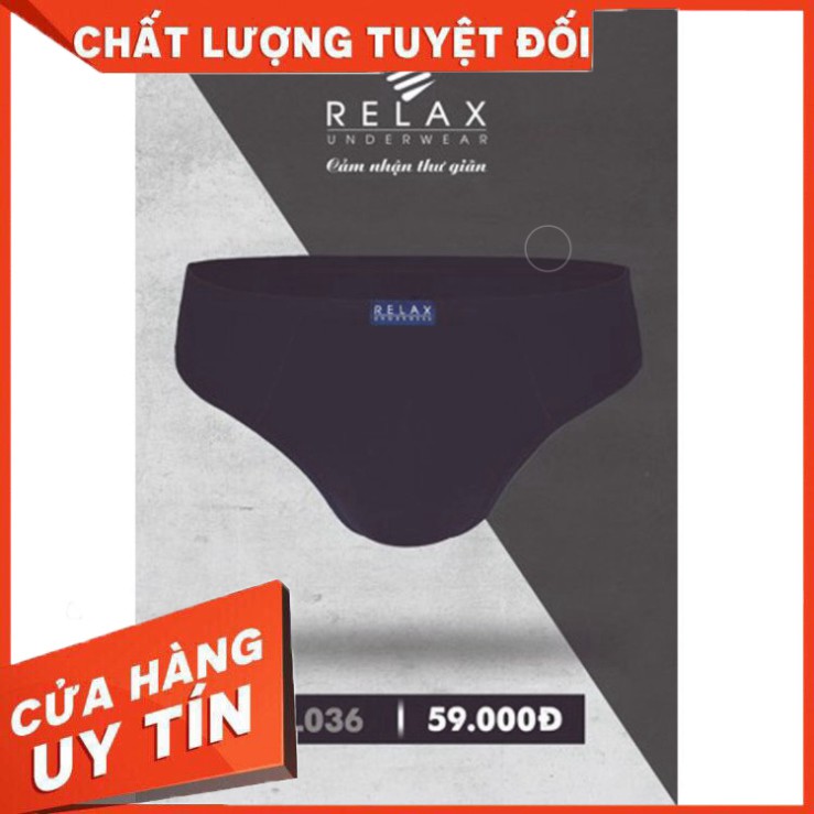 Quần Lót Nam Relax RL036 Brief-Thun Lạnh-Kháng Khuẩn-Thun Lưng Siêu Bền /hình thật