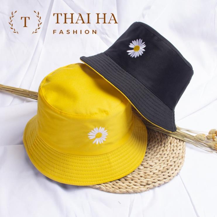 NÓN TAI BÈO HOA CÚC, MŨ BUCKET HAI MẶT