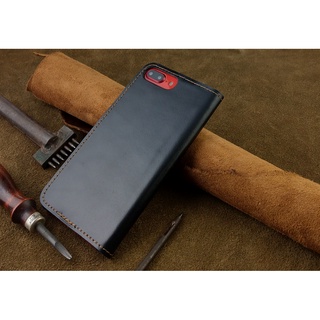 Bao Da Iphone 7 Plus/ 8 Plus Handmade Da Bò Thật