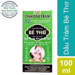 Tinh Dầu Tràm Bé Thơ 50ml - 100ml