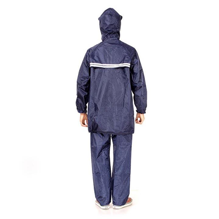 Áo Mưa Bộ Cao Cấp Vải Dù , Chống Thấm Cao Cấp 2 Size 2 Màu ( XXL Dưới 65kg 1m7 trở xuống,3XL Trên 70kg 1m7 trở lên) Khôn