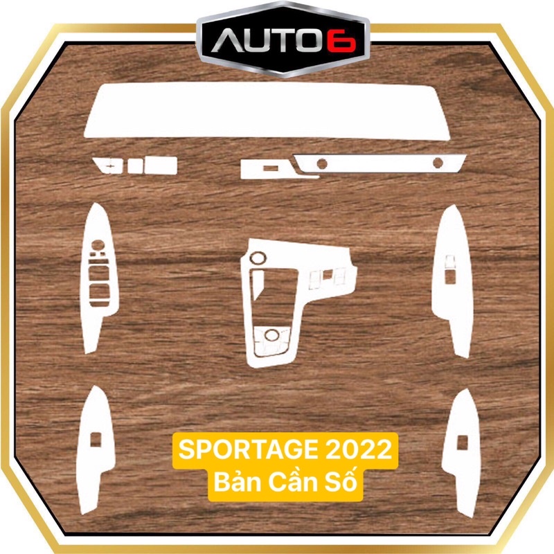 KIA SPORTAGE 2022 - Film PPF chống xước nội thất ô tô - AUTO6 < Cam kết chống xước và che mờ các vết xước cũ hiệu quả >