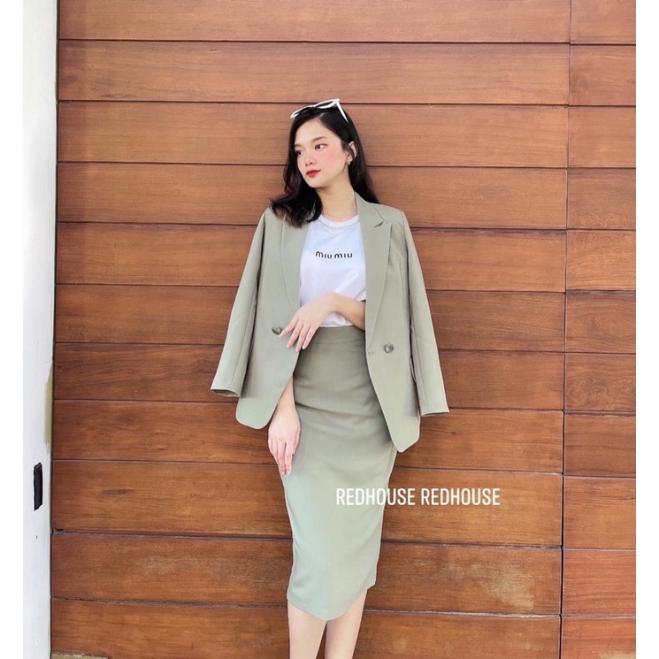 Chân váy bút chì vest | BigBuy360 - bigbuy360.vn