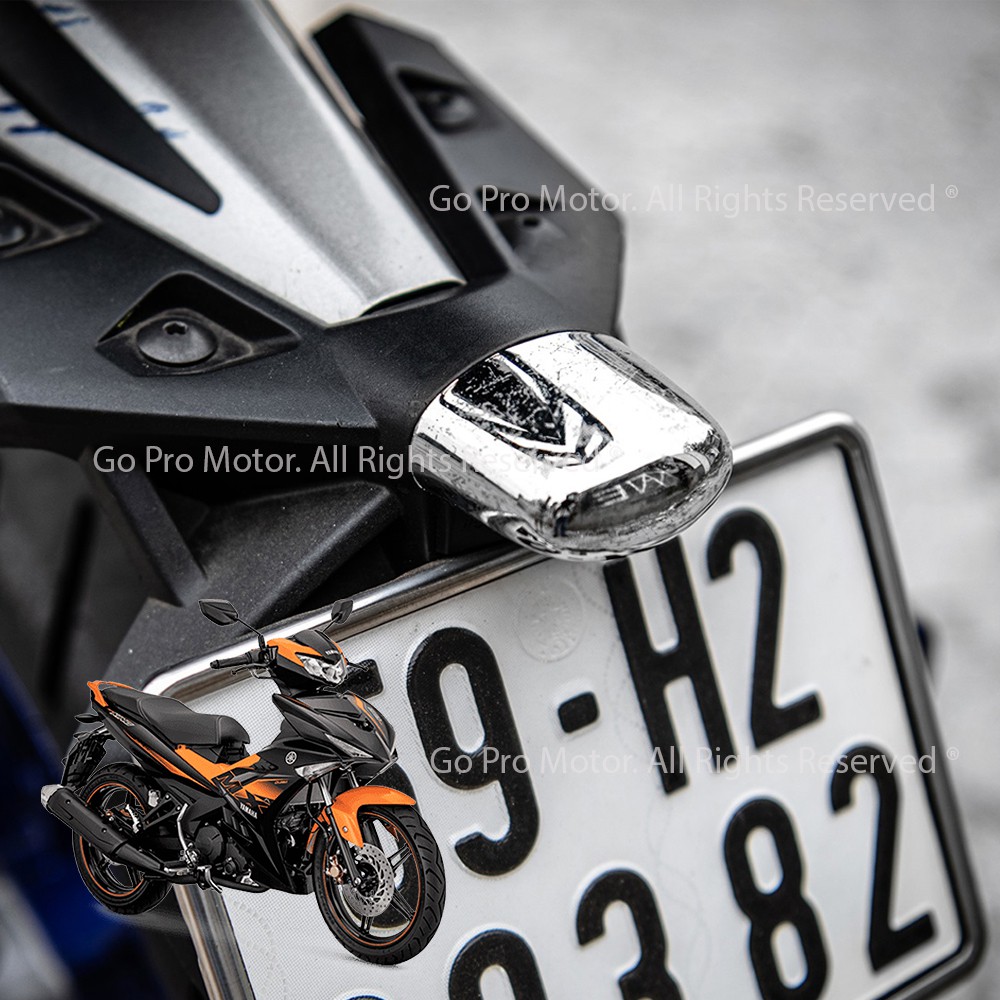 [CHÍNH HÃNG] Chụp Cóc Đèn NHỎ EXCITER 150cc Nhựa Xi