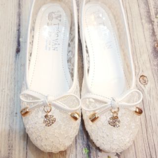 Giày búp bê lưới cho bé gái