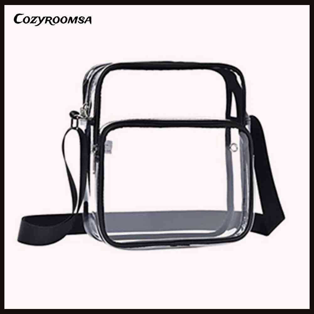 Túi Đeo Chéo Đựng Điện Thoại Chất Liệu PVC Trong Suốt Chống Thấm Nước