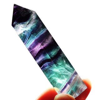 Gemstone Ornaments Natural 5 * 2 * 1.5Cm Fluorite Minerals