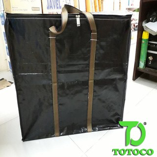 TÚI BẠT ĐỰNG ĐỒ MÀU ĐEN SIZE 70 cm x 40 cm x 60 cm