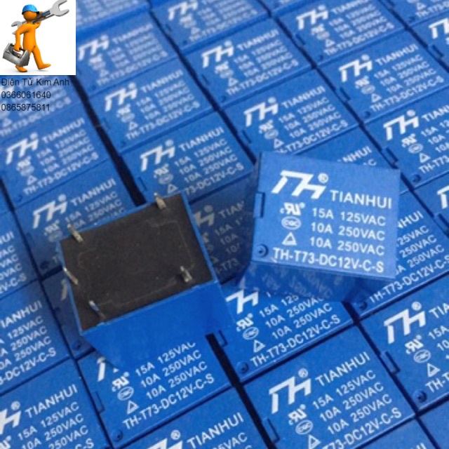 Rơ le 5 chân 12v - 24v