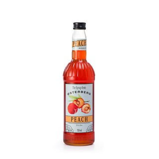 Syrup Osterberg Đào/Peach chai thủy tinh 750ml