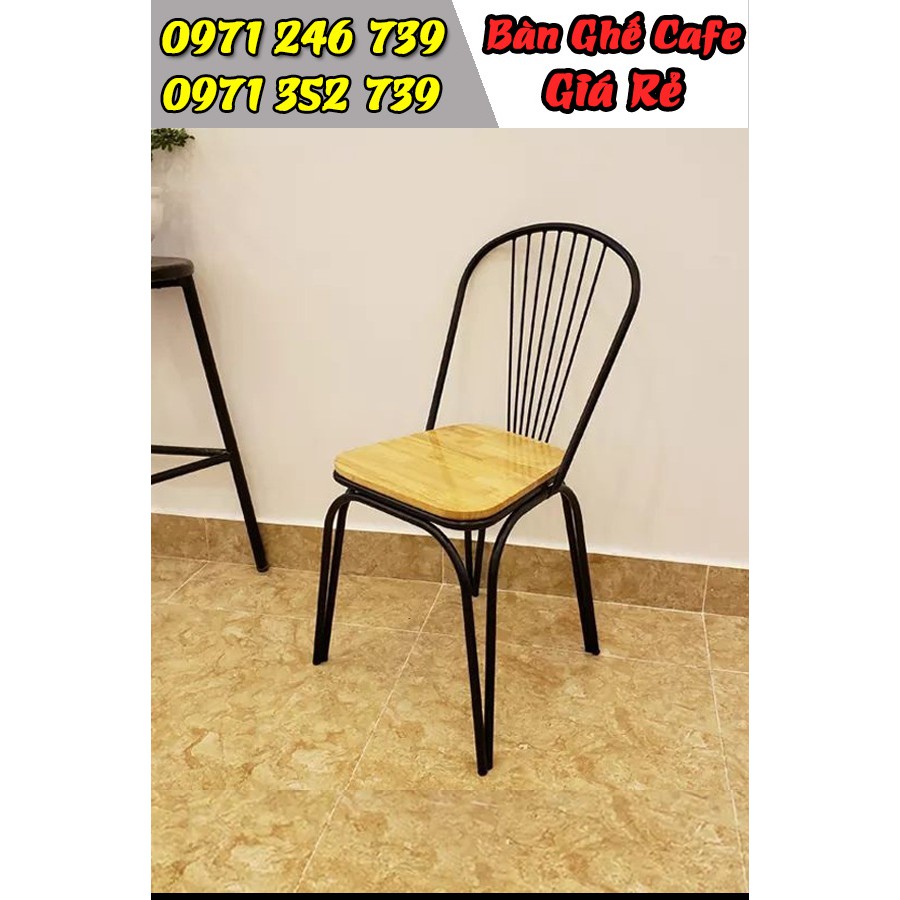 Ghế sắt cafe giá rẻ